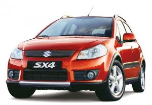 Первые фотографии нового автомобиля Suzuki SX4